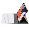 Ultra-Slim iPad Pro 11 2022/2021/2020/2018 Etui med Bluetooth-tastatur - Roségull