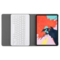Ultra-Slim iPad Pro 11 2022/2021/2020/2018 Etui med Bluetooth-tastatur - Roségull
