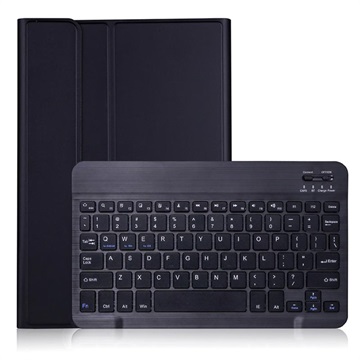 Ultra-Slim Samsung Galaxy Tab A7 10.4 (2020) Etui med Bluetooth-tastatur - Svart