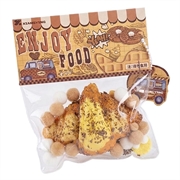 Ultra-myk TPR-squishy-leke - Karamell-croissant