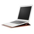 Ultratynn konvoluttveske til MacBook 12" - brun