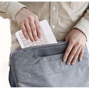 Ultratynt, stillegående Bluetooth-tastatur for PC, nettbrett, iPad, telefon, TV - rosa