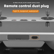 UltraFlex USB-C Anti-Støv Plugg for droner, smarttelefoner, nettbrett - 3 stk. - svart