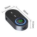 Universell 3.5mm AUX / Bluetooth Lydmottaker BR10