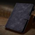 Universal 3D Pattern Smart Tablet Folio-etui - 10" - Svart