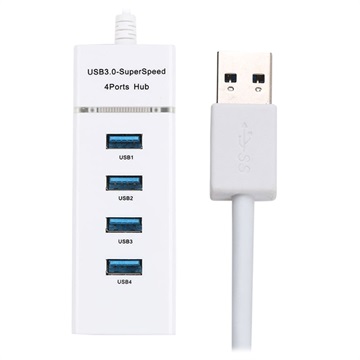 Universell 4-Port SuperSpeed USB 3.0 Hub