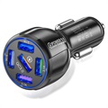 Universell 5xUSB Hurtigbillader - QC3.0