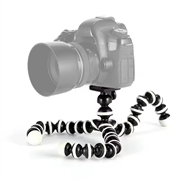 Universell Fleksibelt Smarttelefon Trebent Stativ - 60-85mm - Svart