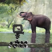 Universell Fleksibelt Smarttelefon Trebent Stativ - 60-85mm - Svart