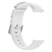 Universell Smartklokke Lærbånd - 22mm - Hvit