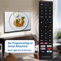 Universell fjernkontroll for Hisense TV - Tilsvarer ERF3E80H