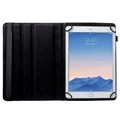 Universal Rotary Folio-etui til Tabletter - 9-10" - Svart