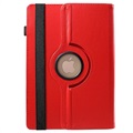 Universal Rotary Folio-etui til Tabletter - 9-10" - Rød