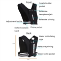 Universal Løperyggsekk med Justerbar Stropp for Smarttelefon og Vannflasker