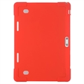 Universal Støtsikker Silikonetui til Tabletter - 10" (Åpen Emballasje - Utmerket) - Rød