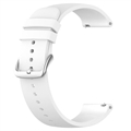 Universell Smartklokke Silikon Reim - 22mm - Hvit