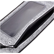 Universal Sportsveske for Smarttelefoner - 7" - Svart