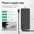 Universell USB-C-lader 65W til bærbare datamaskiner for Huawei, HP, Dell og Lenovo - EU-stikkontakt