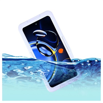 Universell Vanntett Mobilpose med Snor - 6.5" - Hvit