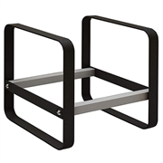 Oppreist tallerken- og skålholder i metall - størrelse L