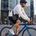 UrbanFlex-skulderveske med justerbar stropp – svart