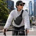 UrbanFlex-skulderveske med justerbar stropp – svart