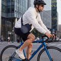 UrbanFlex-skulderveske med justerbar stropp – blå