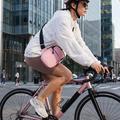 UrbanFlex-skulderveske med justerbar stropp – rosa