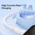 Usams U90 SJ761 1m USB-A til Type-C-kabel - 3A/18W - Hvit