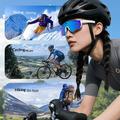 V06 AI Smartbriller til cykling og flyvning – hvit / blå
