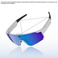 V06 AI Smartbriller til cykling og flyvning – hvit / blå