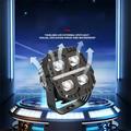 V112 65 W LED-spotlights til motorsykkel – IP67, 12 000 lm, fjernlys/nærlys – 2 stk. – Svart