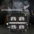 V112 65 W LED-spotlights til motorsykkel – IP67, 12 000 lm, fjernlys/nærlys – 2 stk. – Svart
