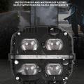 V112 65 W LED-spotlights til motorsykkel – IP67, 12 000 lm, fjernlys/nærlys – 2 stk. – Svart