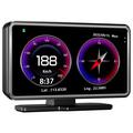 V16 5" GPS-HUD-dashkamera med hastighetsmåler, Wi-Fi og GPS-sporing - svart