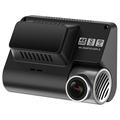 V55 4K/1080p dobbel dashcam med Sony IMX415, Wi-Fi, superkondensator - svart