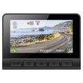 V55 4K/1080p dobbel dashcam med Sony IMX415, Wi-Fi, superkondensator - svart