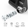 V55 4K/1080p dobbel dashcam med Sony IMX415, Wi-Fi, superkondensator - svart