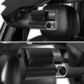 V55 4K/1080p dobbel dashcam med Sony IMX415, Wi-Fi, superkondensator - svart