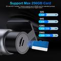 V57 WiFi Mini Dash Cam 1080p - WiFi- og appkontroll