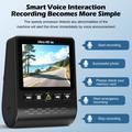 V61 4K/1080p dobbel dashcam - 5.8GHz Wi-Fi, HDR-nattesyn, superkondensator - svart