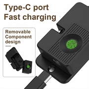 V86 Biometrisk smartlås for barnesikkerhet i hjørnemodell - svart