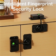 V86 Biometrisk smartlås for barnesikkerhet i hjørnemodell - svart