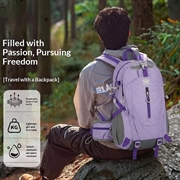 VANAHEIMR 20-35L turryggsekk med laptop-lomme - Lilla
