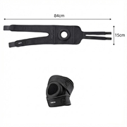 VBOSI 5538V Sport kompresjons patellastropp - svart