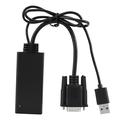 VGA til HDMI-adapter med USB for strøm og lyd - 1080p