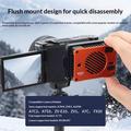VRIG TT-02 magnetisk TEC-kjølevifte for telefon og kamera - oransje
