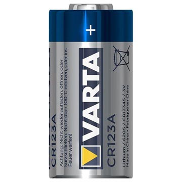 Varta 6205 CR123A Professional Lithium Batteri