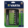 Varta LCD Multi Charger+ Batterilader 57681 - 8x AAA/AA