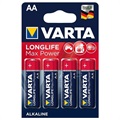 Varta Longlife Max Power AA Batteri 4706110404 - 1.5V - 1x4